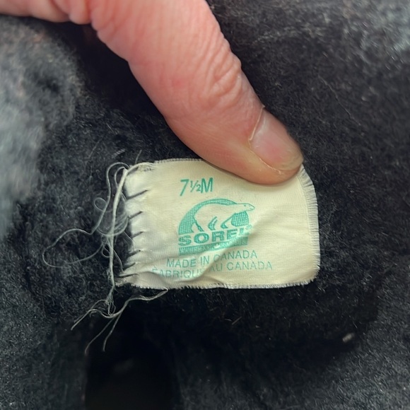 Sorel Women's Block Heel Brown Suede Winter Boots - Picture 10 of 13